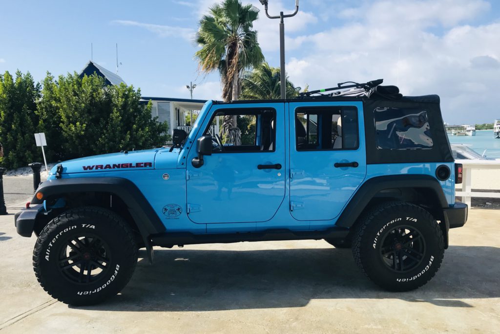 Jeep Wrangler Unlimited 4 Door Chief Blue - Island Life Jeeps