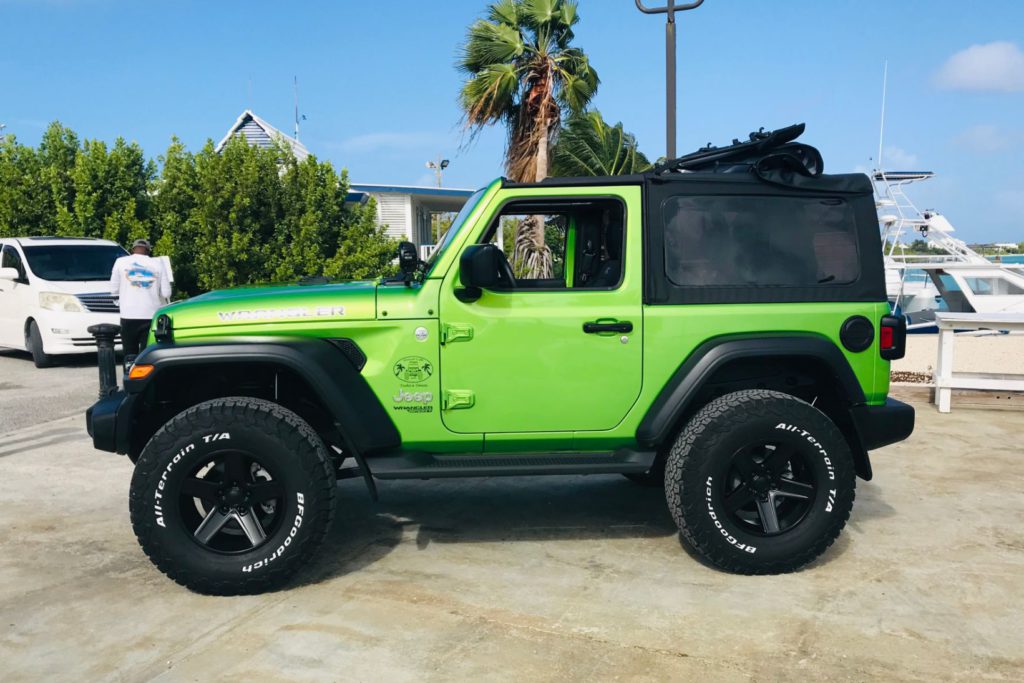 Jeep wrangler 2 door mojito island life jeeps